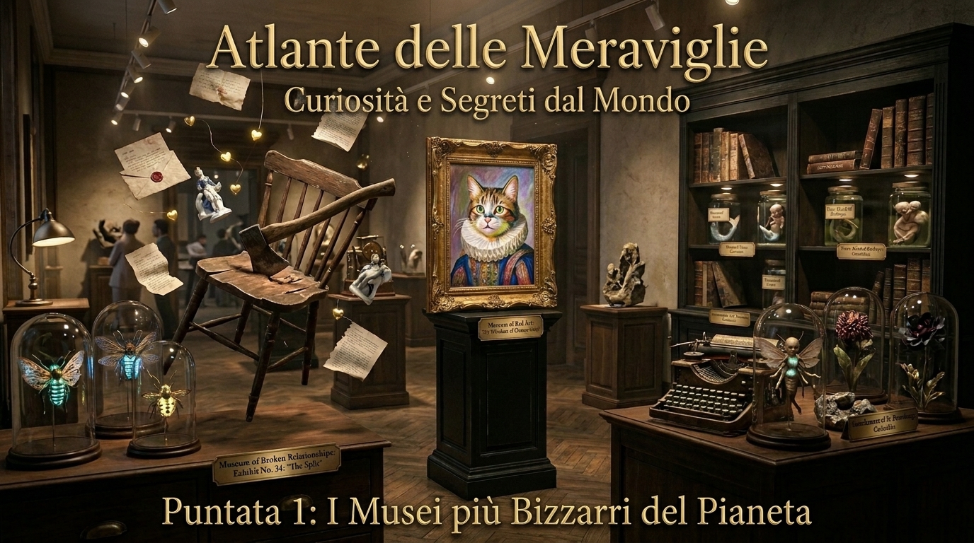 Atlante delle Meraviglie Curiosità e Segreti dal Mondo - Pt 1: I Musei più Bizzarri del Pianeta