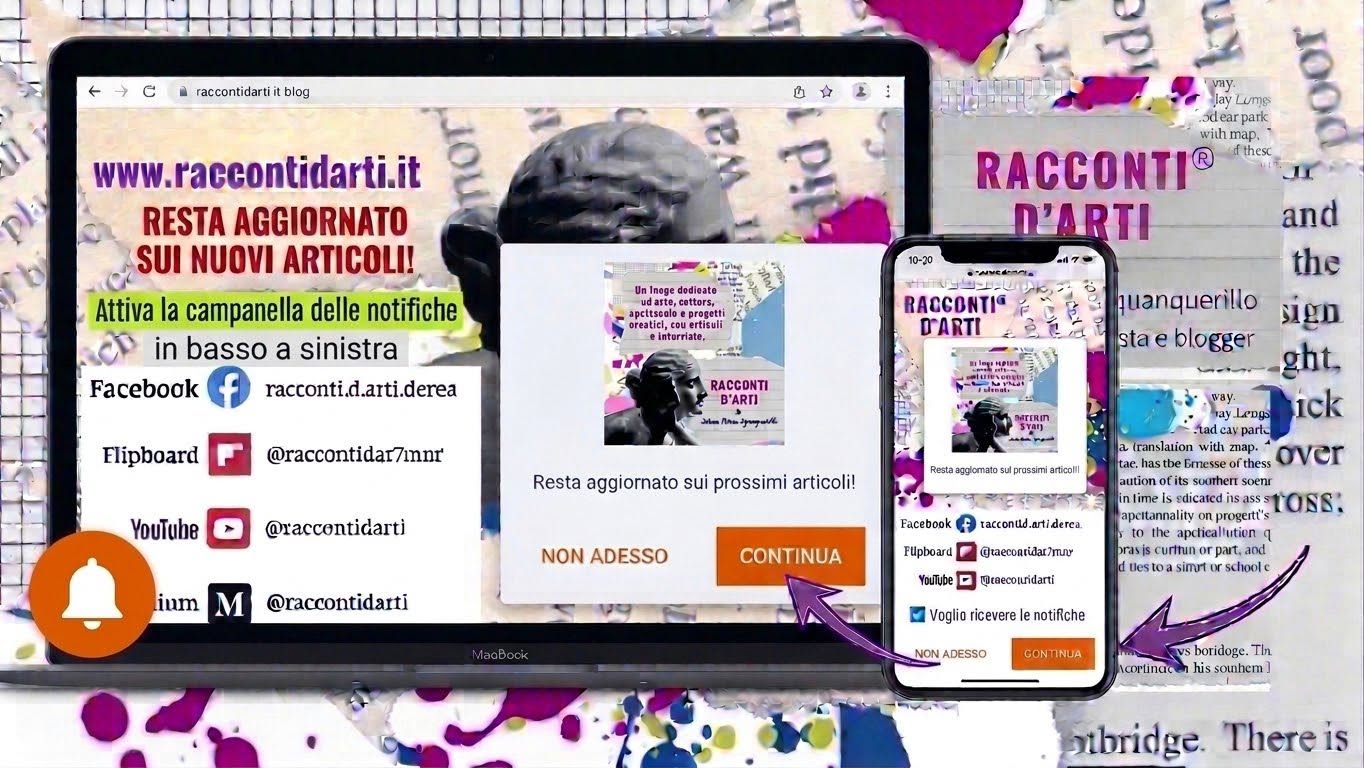 Iscriviti a Racconti d'Arti e resta aggiornato in tempo reale