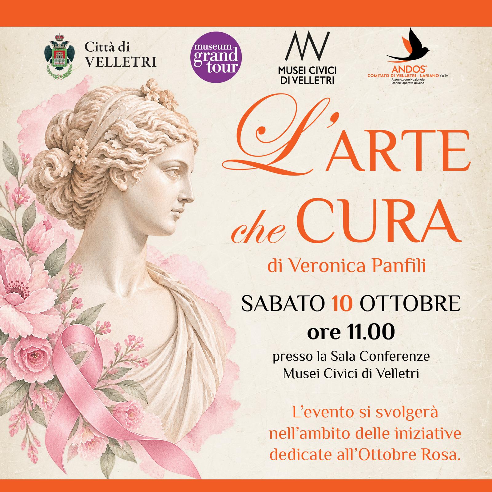 "L'Arte che Cura", un incontro tra la bellezza e il prendersi cura per l'Ottobre Rosa 2026